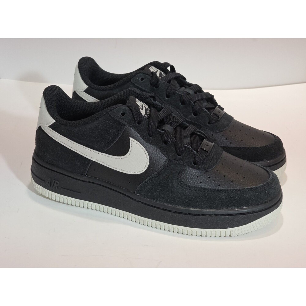 Size 4.5 - Nike Air Force 1 Low Black/Light bone HV4760-001 GS